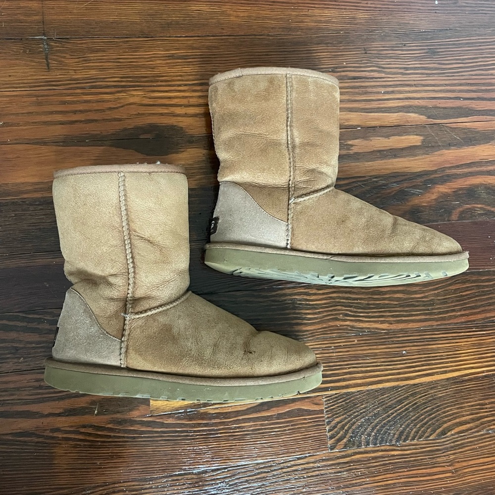 Chestnut UGG Classic Short Boots Size 8